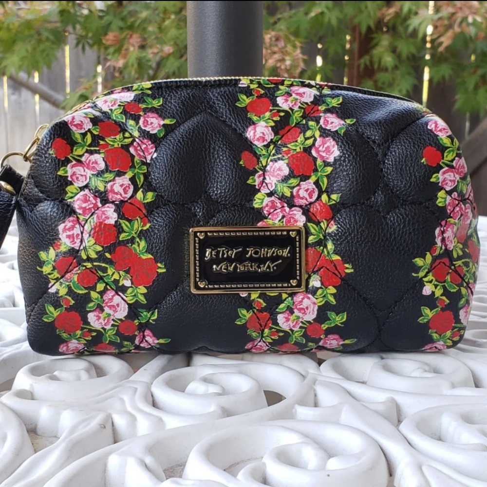 Betsey Johnson Cosmetic Bag Wristlet
